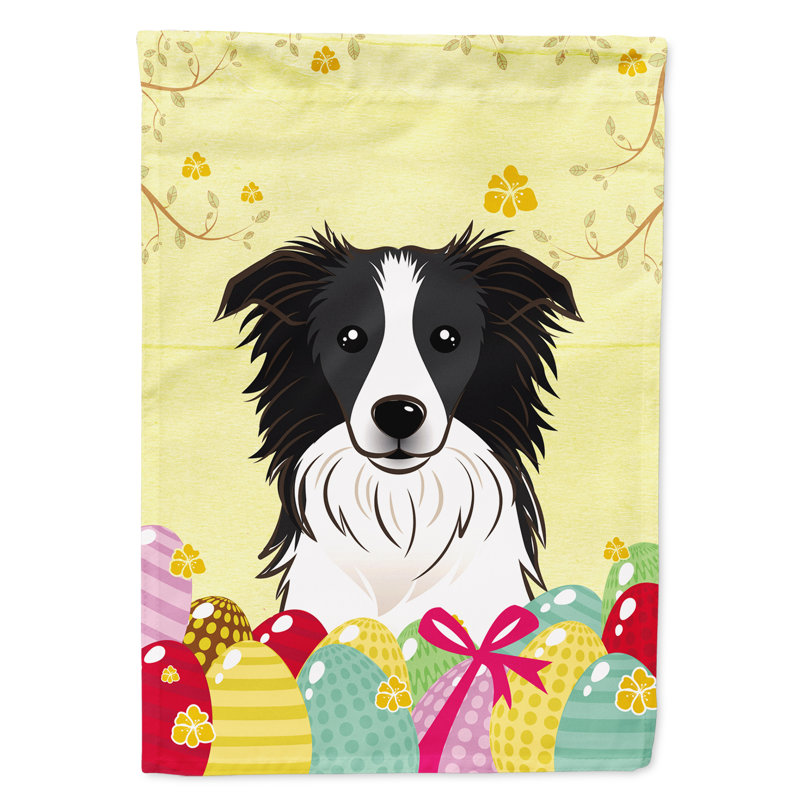 Drapeau de jardin Eron, Border collie