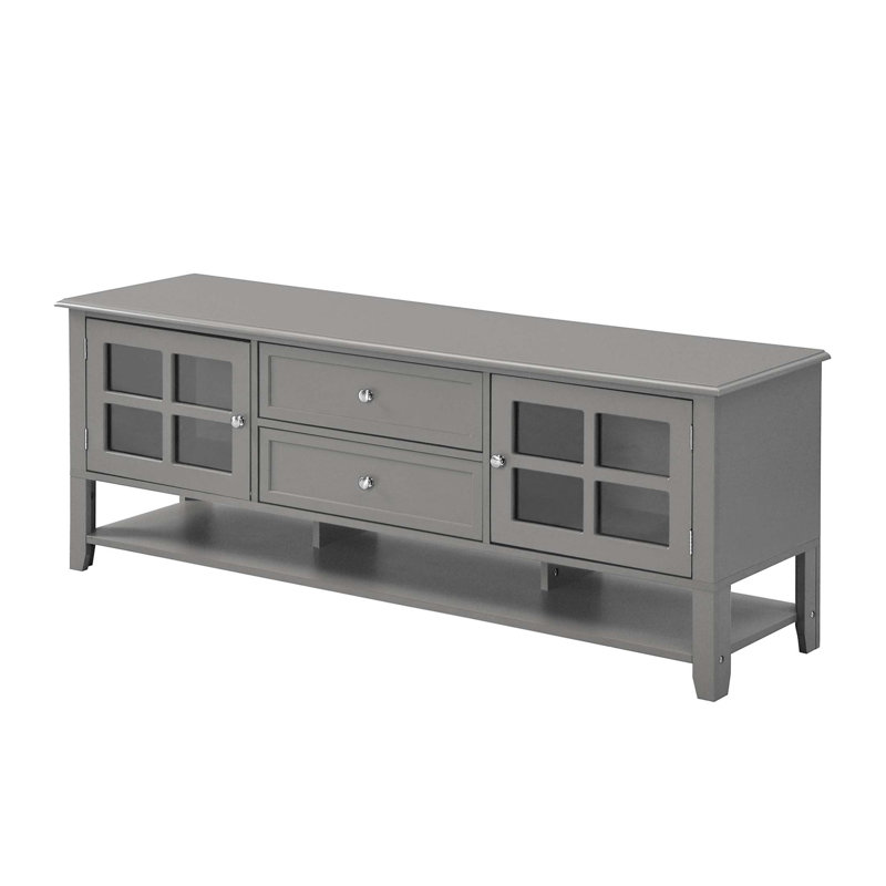 Modern TV Stand For Tvs Up To 60 Inches, Entertainment Center With Multi-Functional Storage And Sleek Design, Ideal For Living Room And Bedroom