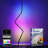 Khalfani 17.35'' Black LED Task Floor Lamp