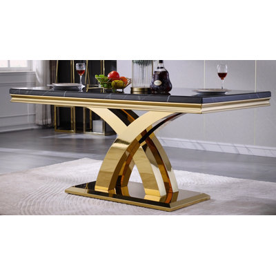 Table de salle à manger Chika L 35 po x l 65 po
