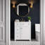 Meuble-lavabo compact autoportant avec lavabo en céramique et 2 tiroirs-1392895765