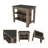 8-Shelf 2-Door 2-Piece Kitchen Set, Kitchen Island And Pantry Cabinet-603198999