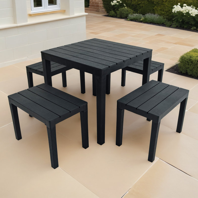 Roann 4 Seater Dining Set