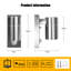 2 - Bulb Outdoor Sconce-231413332