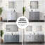Meuble-lavabo double avec plateau en marbre de culture-1713504916