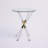 Jonah Glass Top End Table