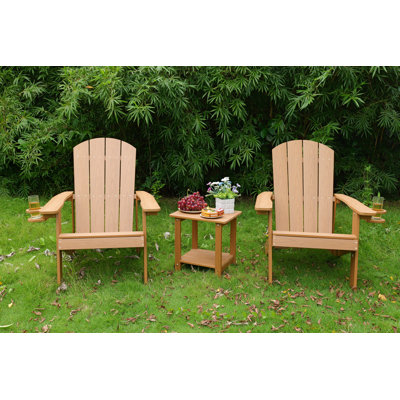 2-Piece All-Season Outdoor Lounge Chairs For Patio Chats & Garden Leisure Gatherings