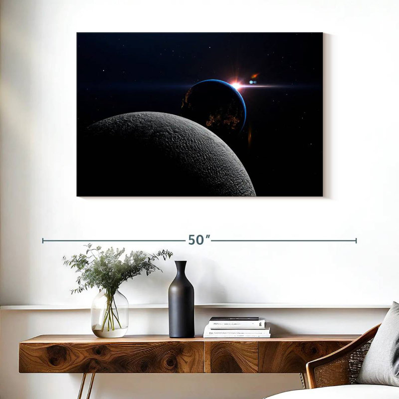 Oberle Lunar Eclipse, 26" H x 39" W