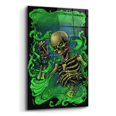 Squelette Airbrush sur plastique / acrylique par Flyland Designs Print