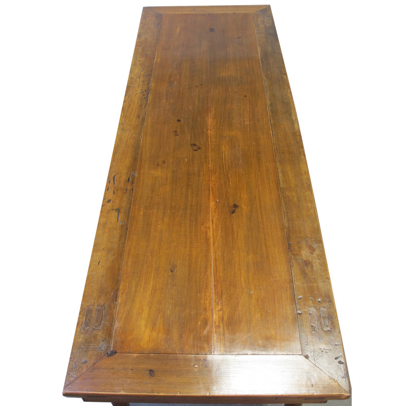 75" Long Antique Chinese Painting Table
