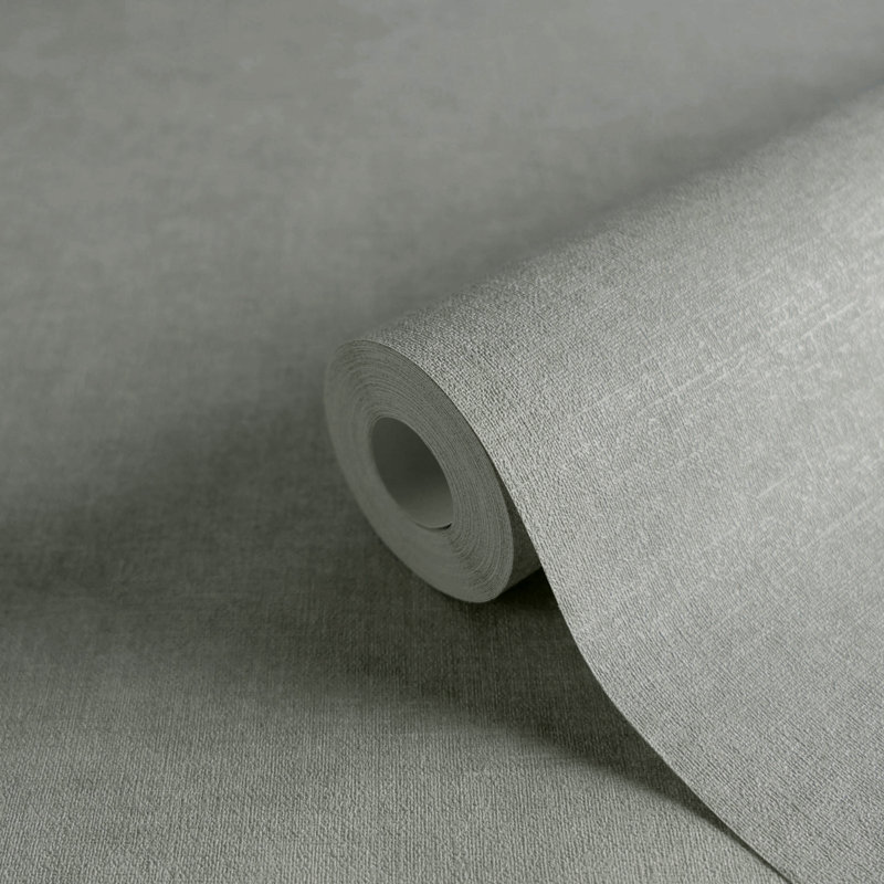 Galerie Horizon Textured Plain Wallpaper, Light Green