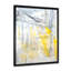 Gris et jaune, fusion abstraite, art mural moderne et contemporain sur toile-117073960-117073961