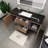 Castin 60" Wall-Mounted Single Bathroom Vanity Set-1185147542