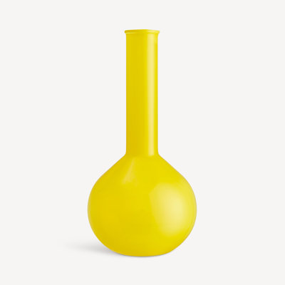 Lab Round Flask Vase