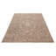 Tapis gris noué à la main unique 12 pi x 14 pi 11 po