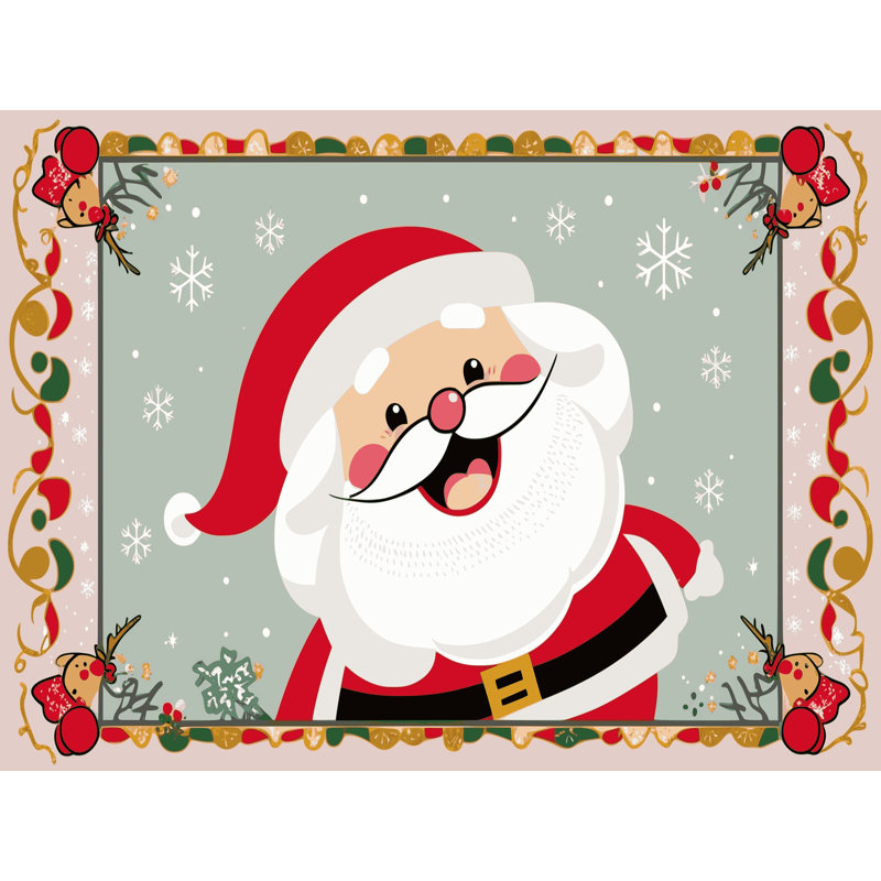 Tapis de Noël, Rectangle de 5 pi x 8 pi