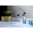 Arc Single-handle Bathroom Faucet with Drain Assembly-19379168