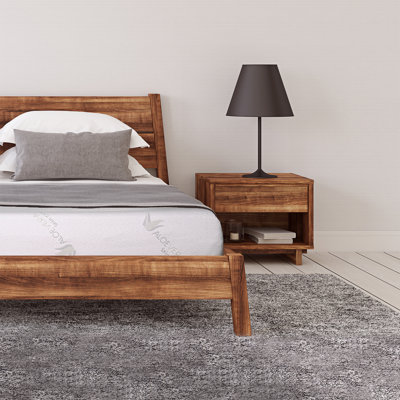 Modern 6-Inch Aloe Vera Infused Memory Foam Mattress With Quilted Cover
