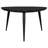 Black Triangular Solid Wood Coffee Table