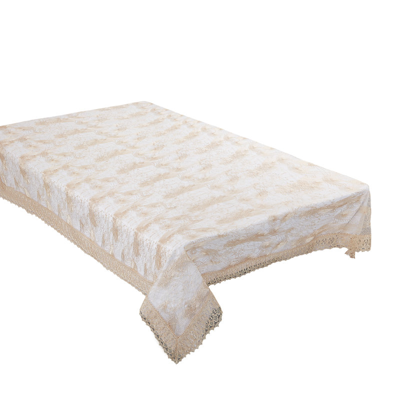 Brehanna Tablecloths, Ivory, 70" L x 120" W