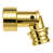Unlacquered Polished Brass selected