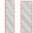 Full Length Mirror with Lights Full Body Vanity Mirror with 3 Color Modes Wall Lighted  Standing Floor Mirror for Dressing Room Bedroom Hotel Touch Control Pink 62.6"x23.3"