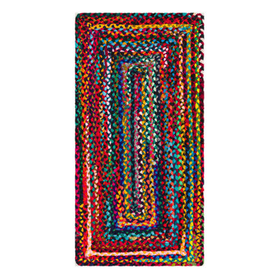 Marcantel Performance Cotton Abstract Indoor Rug