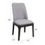 Chaise de salle à manger rembourrée Beckles