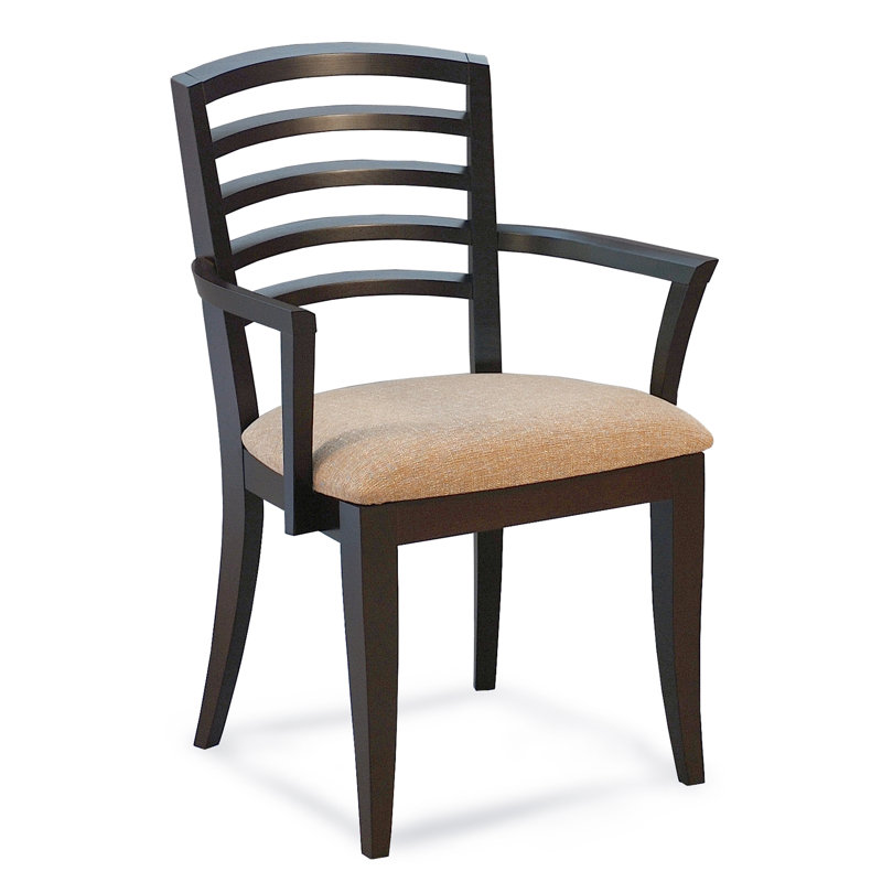 Chaise en bois massif Peter Francis, Récolte, Tissu Sunbrella