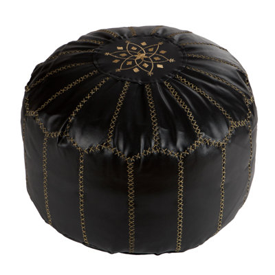 Faux Leather Bean Bag Chair