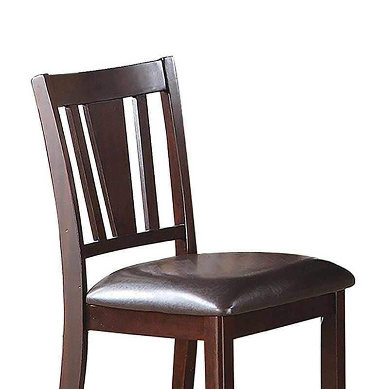 Chaises à hauteur de comptoir rembourrées Darrell