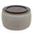 Round Storage Ottoman,2 in 1 Function, Work as End table and Ottoman-1169334065