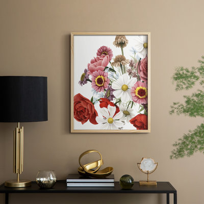 Modern Arrangement II Framed Print - Solid Wood