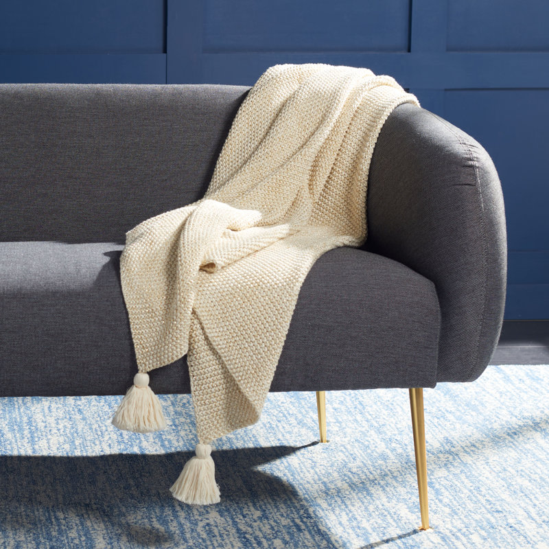 Mari Knitted Throw Blanket