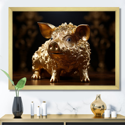 " Golden Gilded Swine "