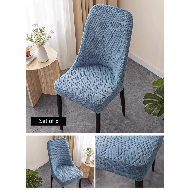 Housse pour chaise de salle à manger en polyester