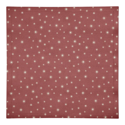 Serviette de table en coton 10 po Cabane