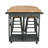 Solid Wood Top Kitchen Cart