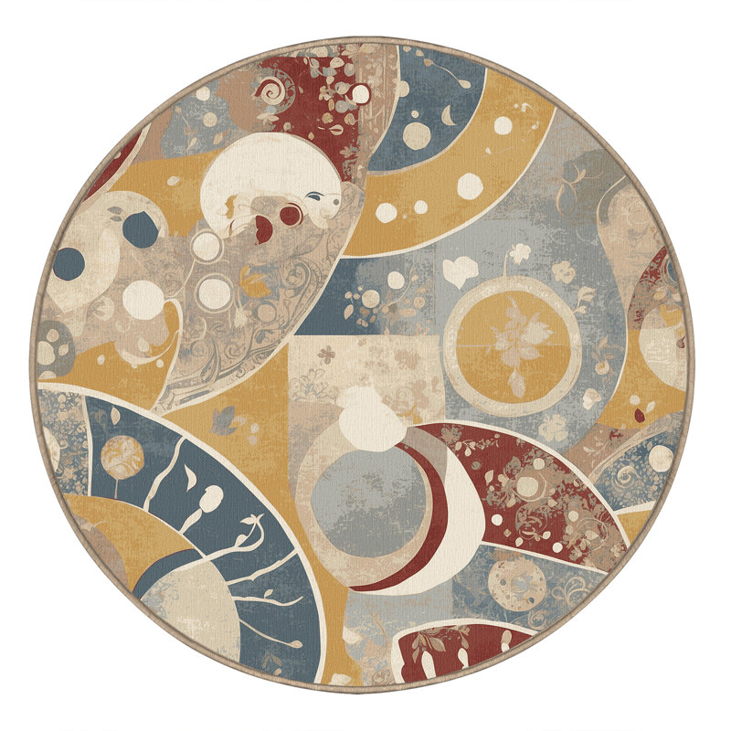 Zesty Ripple Rug, Round 4'