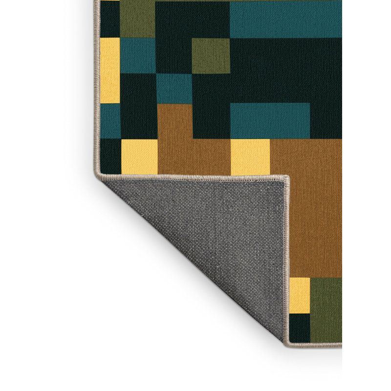 Matrix Meadows Rug, Square 4'