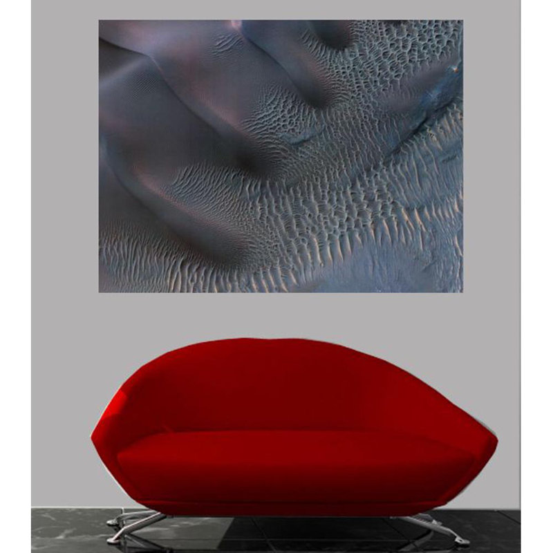 Non-Wall Damaging Wall Decal, 45" H x 60" W