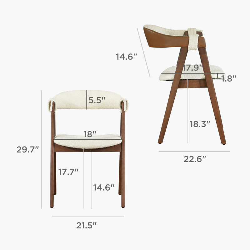 Ensemble de 2 chaises Acanva