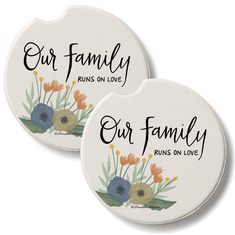 Ensemble de 2 sous-verres Serene Famly