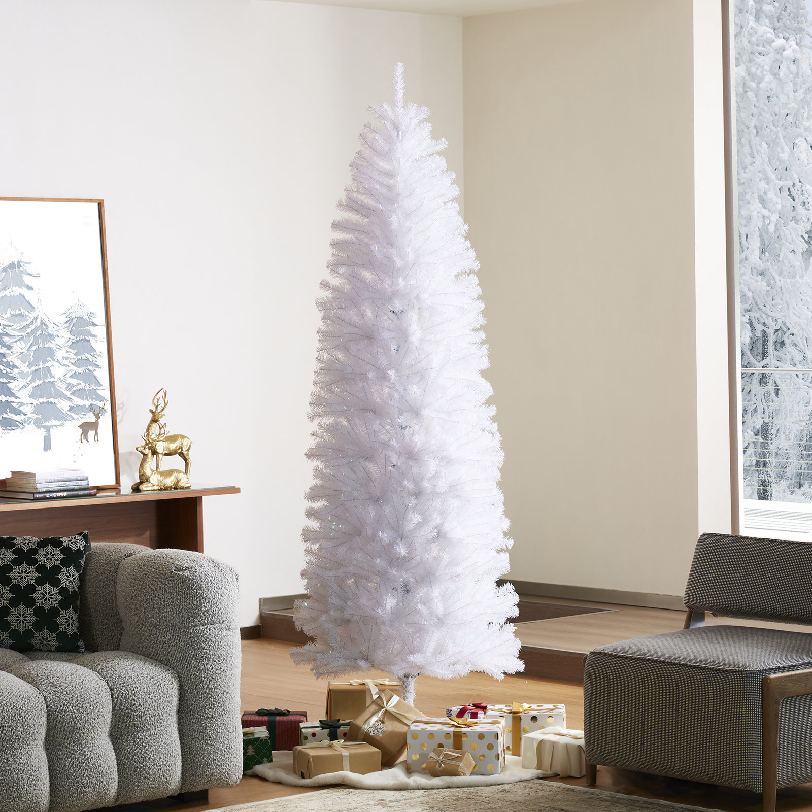 White Pine Christmas Tree, 7.5ft