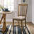 18'' H Linen Upholstered Side Chair