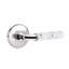 Select Round Double Dummy Door Lever with Round Rosette-1164513504
