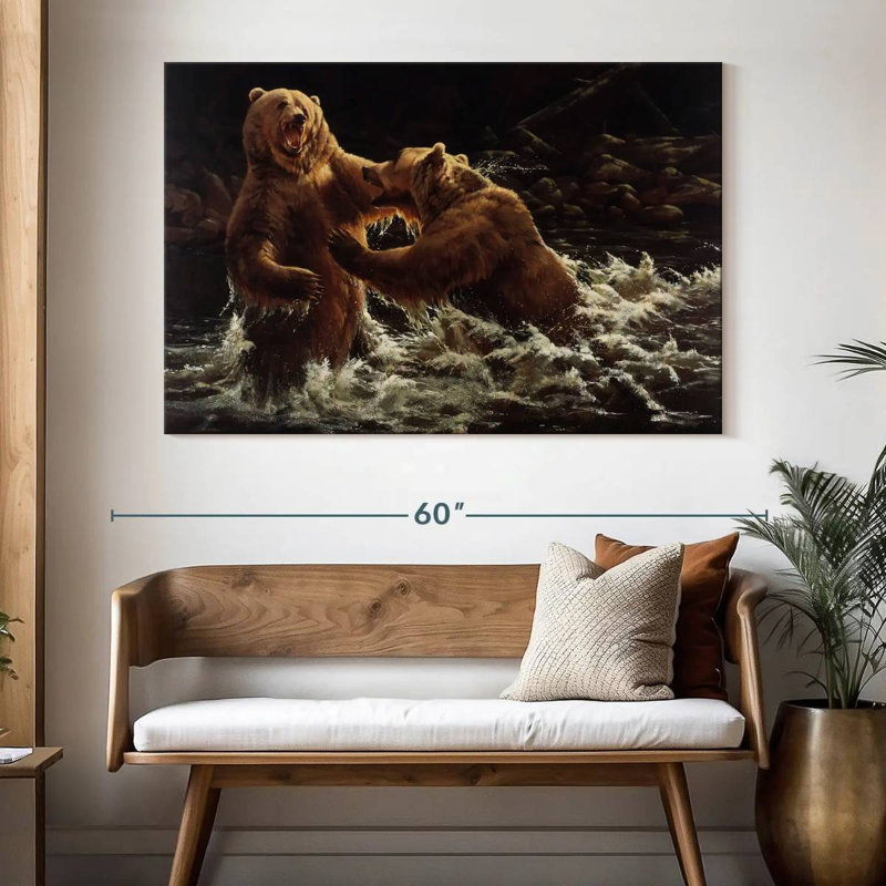 Clash, 34" H x 51" W