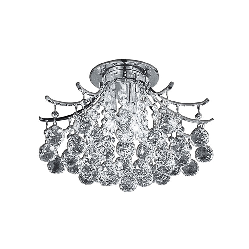 Lustre en cristal Tourx Collection 16X15, Chrome