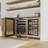 ZLINE 24 in. Touchstone Dual Zone 44 Bottle Wine Cooler With Panel Ready Glass Door