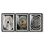 ABSTRACT Series CLVII - Impression encadrée sur mesure de qualité supérieure - 3 pièces-73338861
